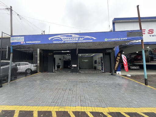 Garagem 34 - Studio Film | Insulfilm Nano Carbono Película de Segurança Anti Vandalismo Envelopamento Automotivo