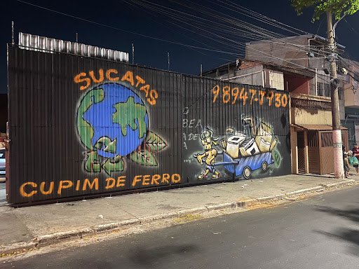 sucatas cupim de ferro