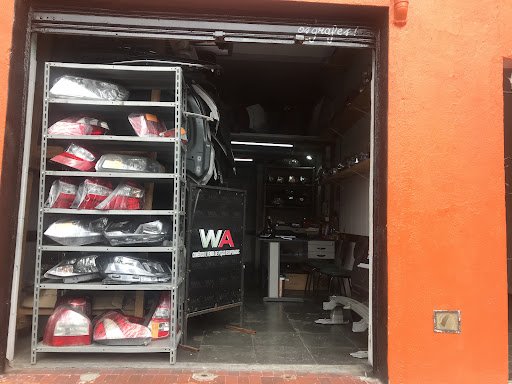 W.A. - comércio e vendas de peças recuperadas, latarias, para-choques e faróis