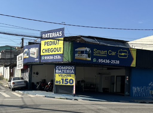 Smart Car Baterias - Entrega em até 30 minutos.