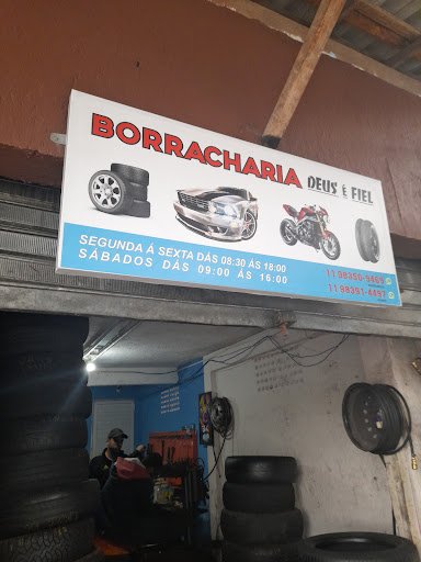Borracharia Deus é fiel