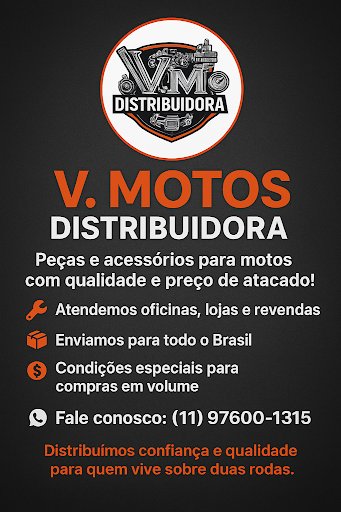V. Motos Distribuidora - Moto Peças em Santo André