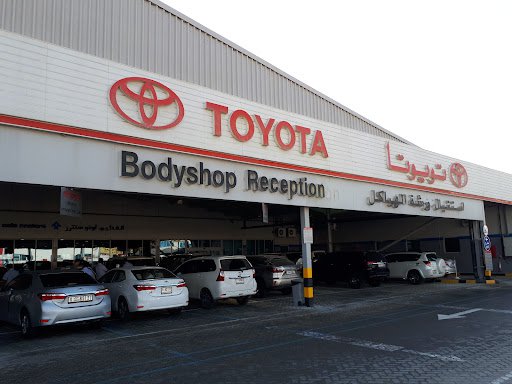 Toyota body shop