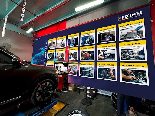 FIX&GO TYRE JUNCTION/ FLAT TYRE REPAIR IN DUBAI