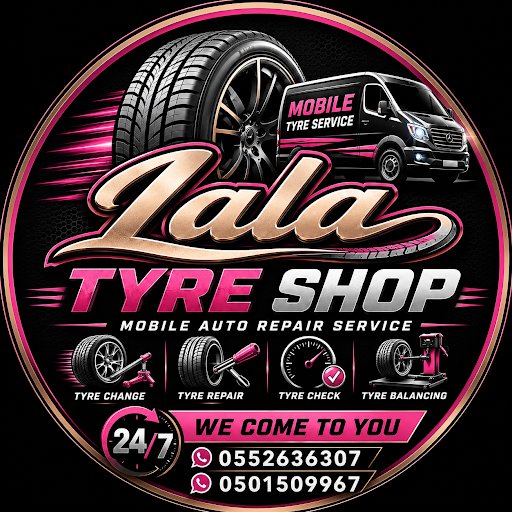Lala Tyre shop Branch 2 Jebel Ali Parco Mobile Auto Repairing Service 24 Hour