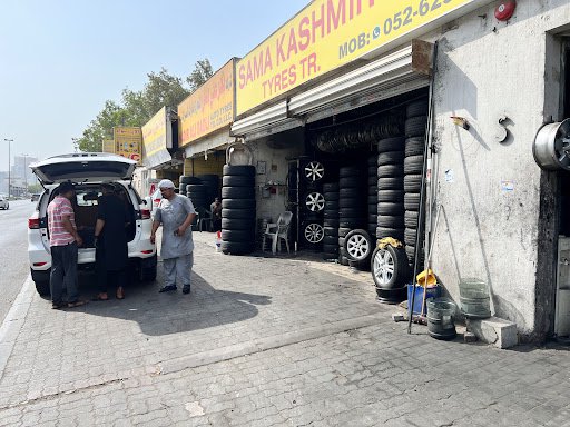 Sama Kashmir Tyres .sama all majrah