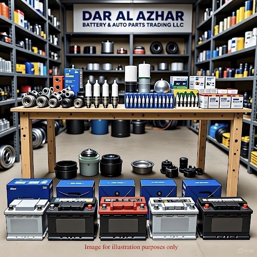 DAR AL AZHAR BATTERY & AUTO PARTS TRADING L.L.C دار الزهار لتجارة البطاريات و الجزاء الضافية للسيارات ش.ذ.م.م